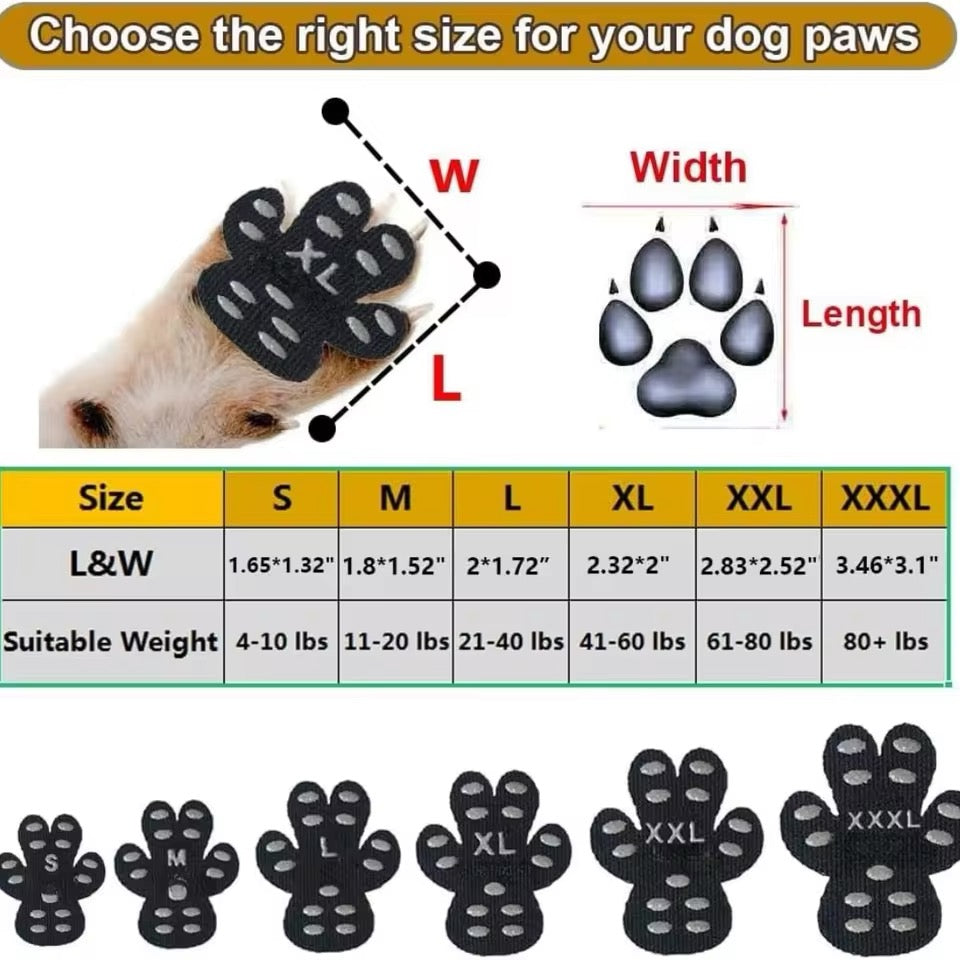 Paw protector adhesive