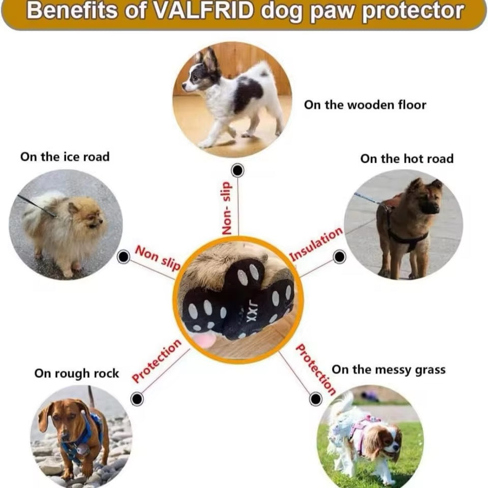 Paw protector adhesive