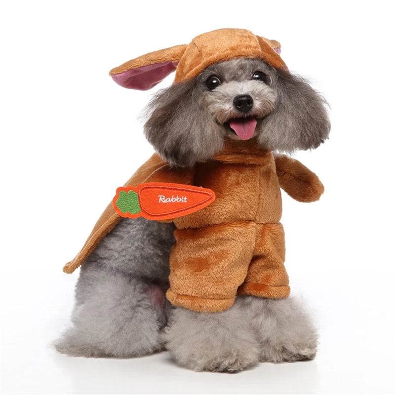 Pet Ups Costumes Funny Dress Up Outfits Set With Hat Pet Supplies For Medium Large Dogs Pet Cat Festival Party Clothing