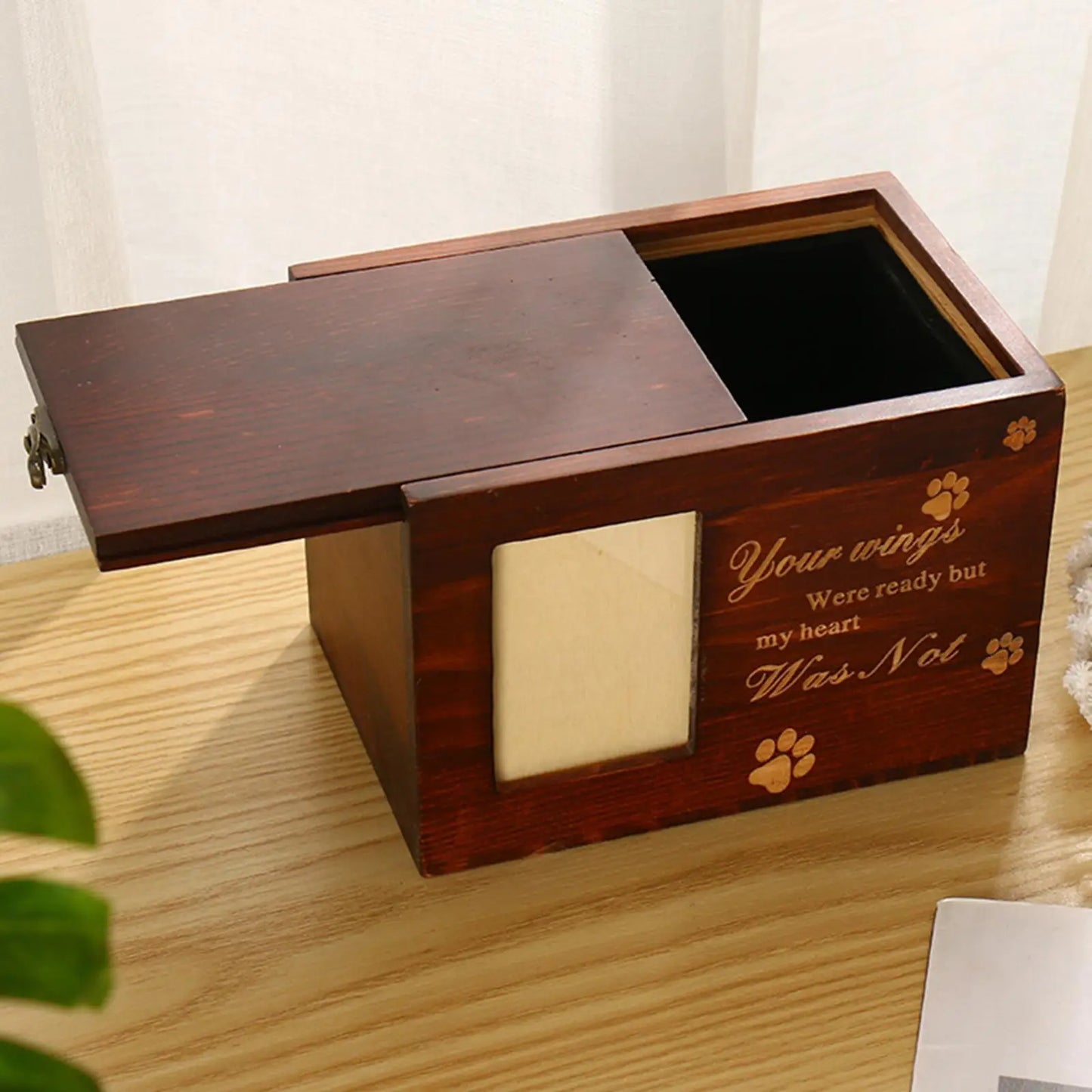 Pet Memorial Keepsake Funerary Caskets Supplies Dog Remembrance Pet Cremation Urns