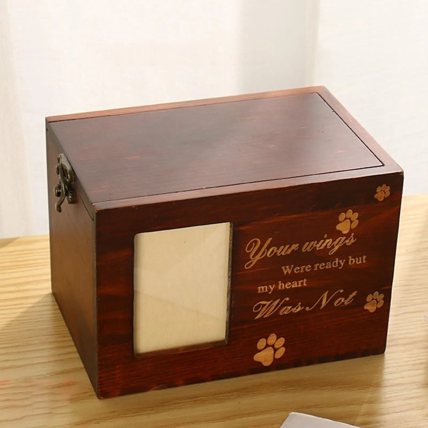 Pet Memorial Keepsake Funerary Caskets Supplies Dog Remembrance Pet Cremation Urns