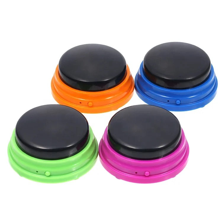 Dog speech button Recording buttons interactive pets communication buzzer
Audio