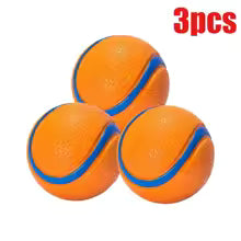 Solid Elastic Bouncy Dog Ball | Durable Rubber Fetch Toy for Dogs | 1, 2 & 3 Pack