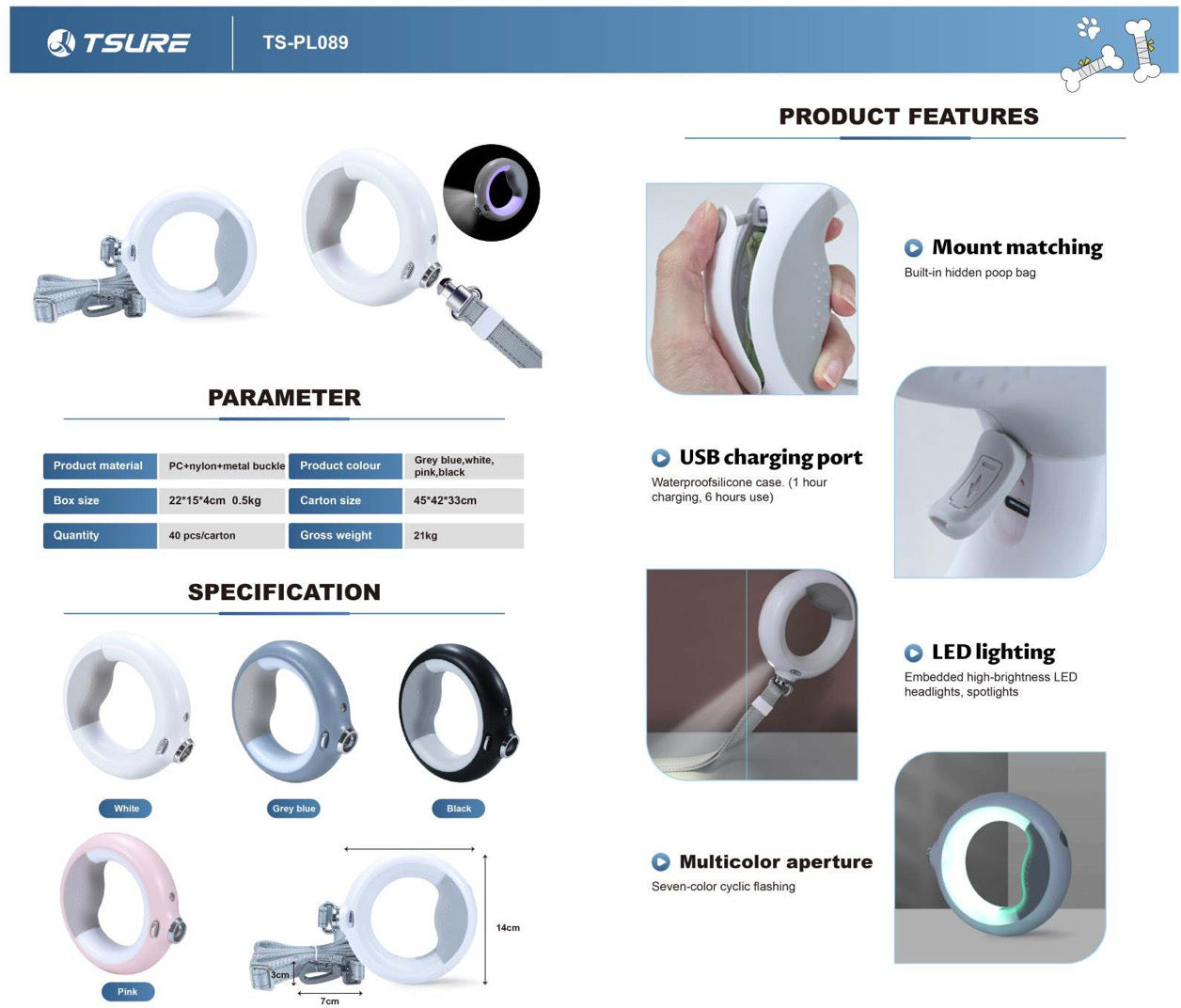 Multi-functional dog leash