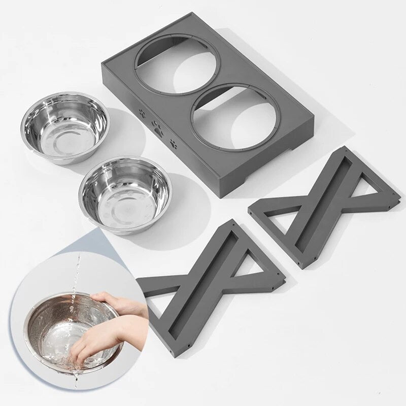 Adjustable Dog and Pet Bowls For Food And Water