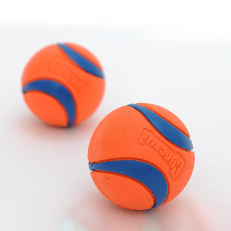 Solid Elastic Bouncy Dog Ball | Durable Rubber Fetch Toy for Dogs | 1, 2 & 3 Pack