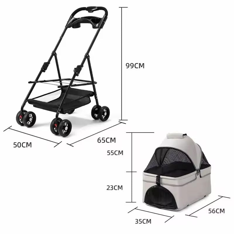 Foldable 3-1 Stroller