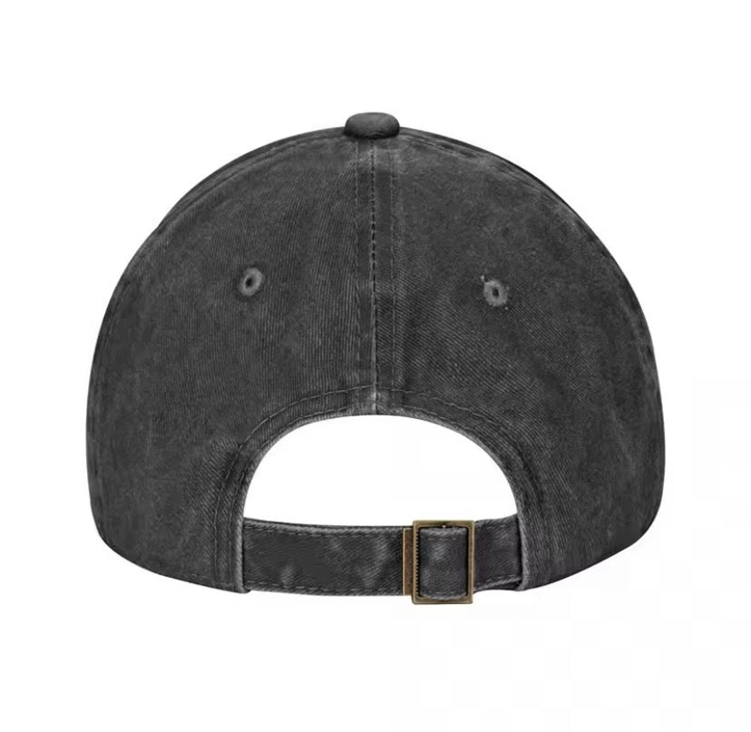 BULL TERRIER WASHED COTTON BASEBALL CAP CLASSIC FIT UNISEX OUTDOOR STYLE CANVAS HAT FOR MEN AND WOMEN