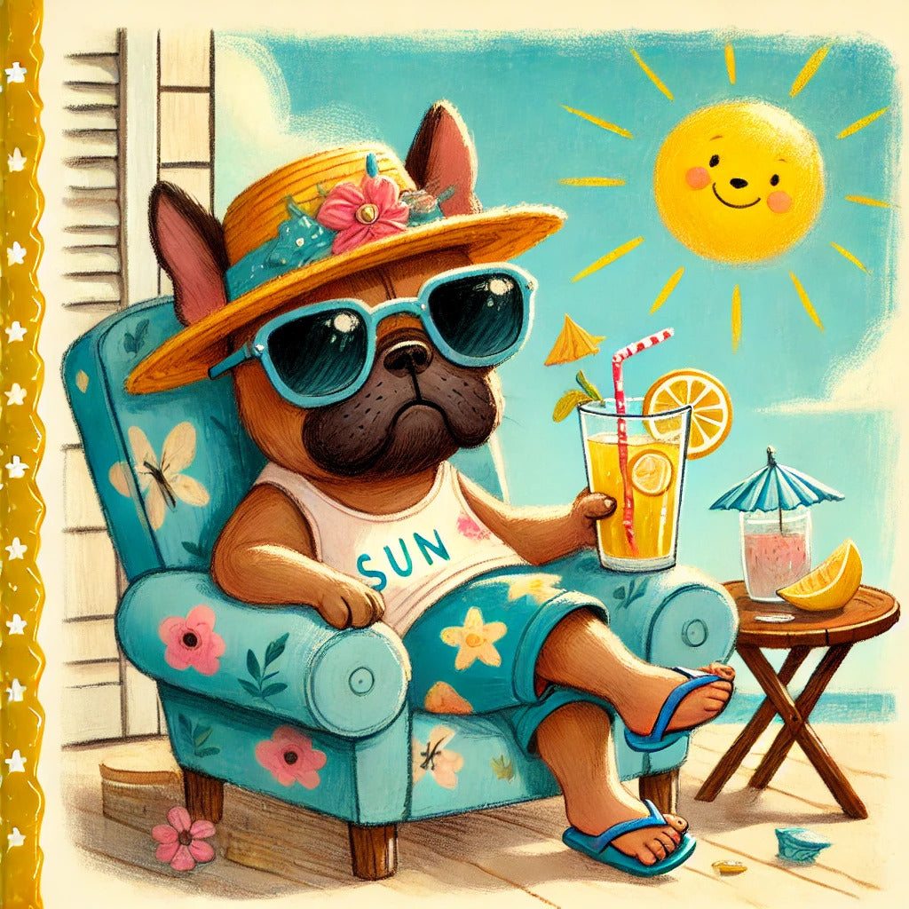 How to Have a Good Day | Written by Auntie Snoop | a Children's Book Starring a French Bull Dog Named Sun