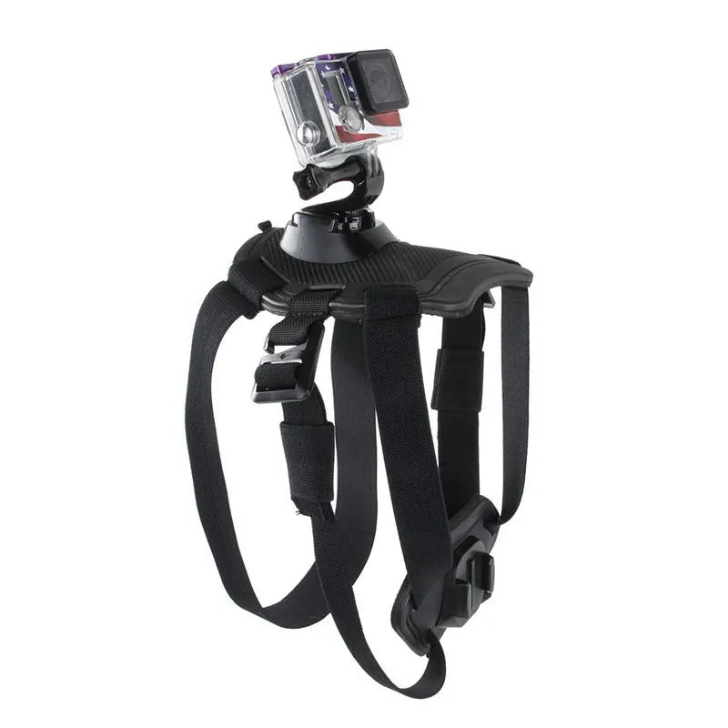 Banda ajustable para perro para Gopro hero11 10 9 8 7, arnés para perro, correa para el pecho, soporte para cámara deportiva para SJCAM para Xiaoyi