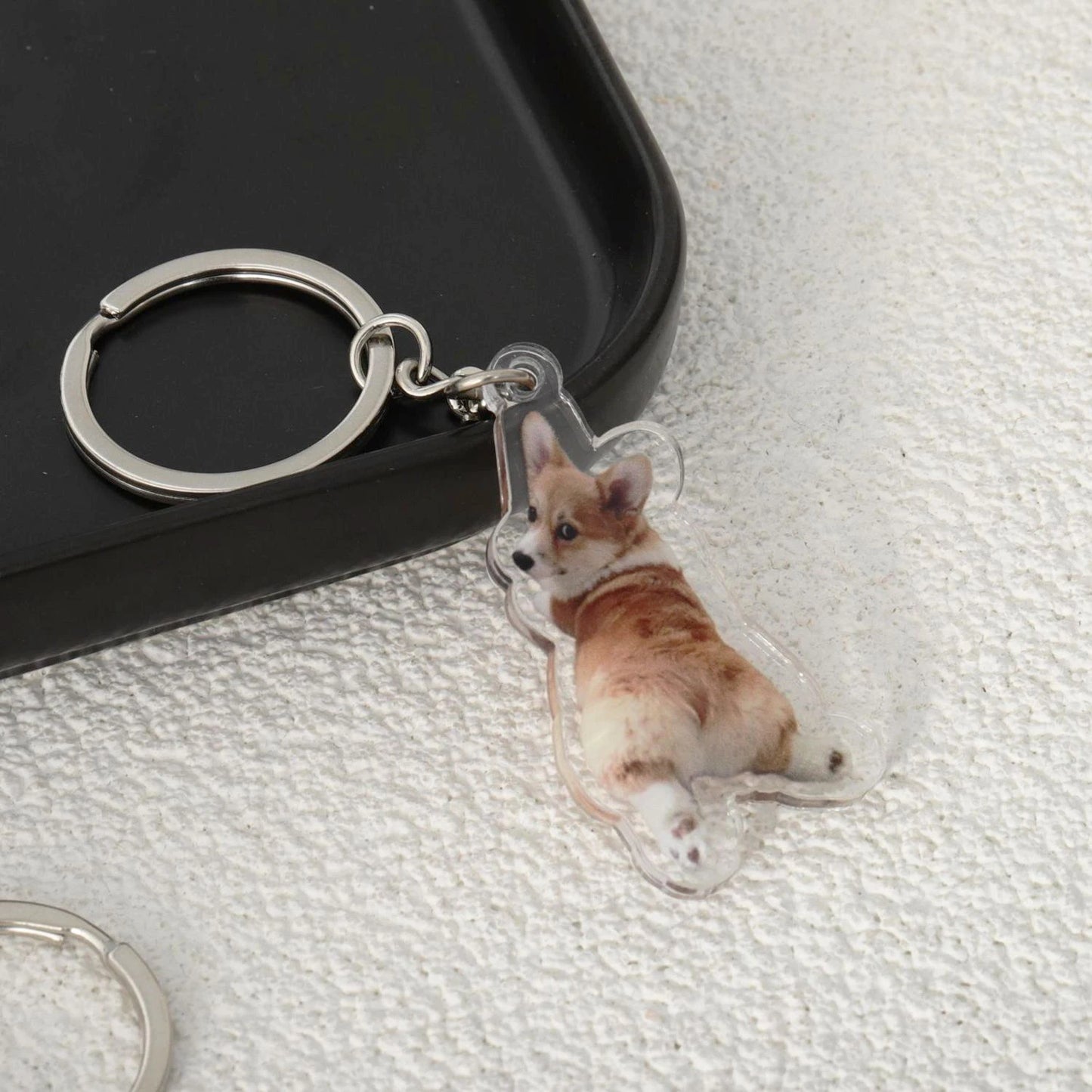 Acrylic Custom Photo Keychain Custom Picture Gift Personalized Pet Dog Cat Keychain Gift