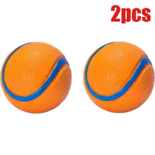 Solid Elastic Bouncy Dog Ball | Durable Rubber Fetch Toy for Dogs | 1, 2 & 3 Pack